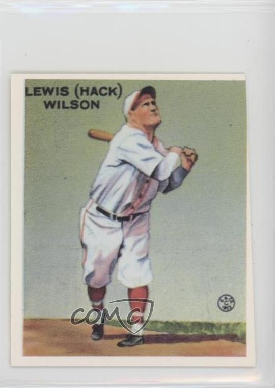 1983 Renata Galasso 1933 Goudey Reprints Hack Wilson #211 HOF 0q3