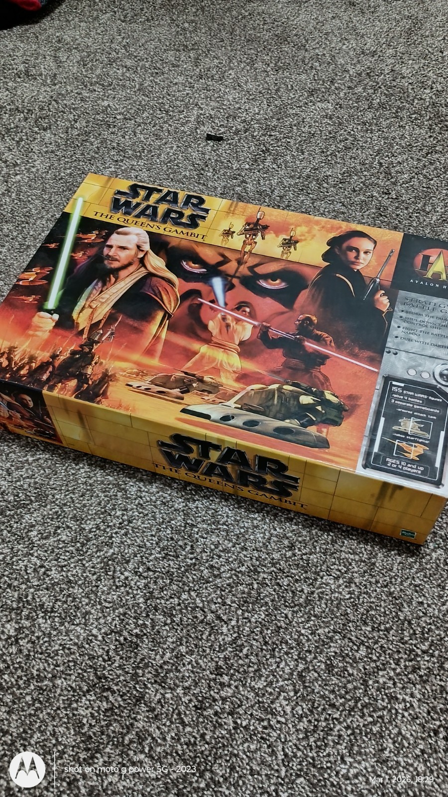 Avalon Hill c/o Hasbro  Star Wars: The Queen's Gambit: Used 