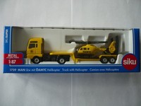 "Siku 1759-038-00 MAN Lkw Mit ÖAmtc Helikopter \"Super Serie\" 1:87\" NEU OVP--"