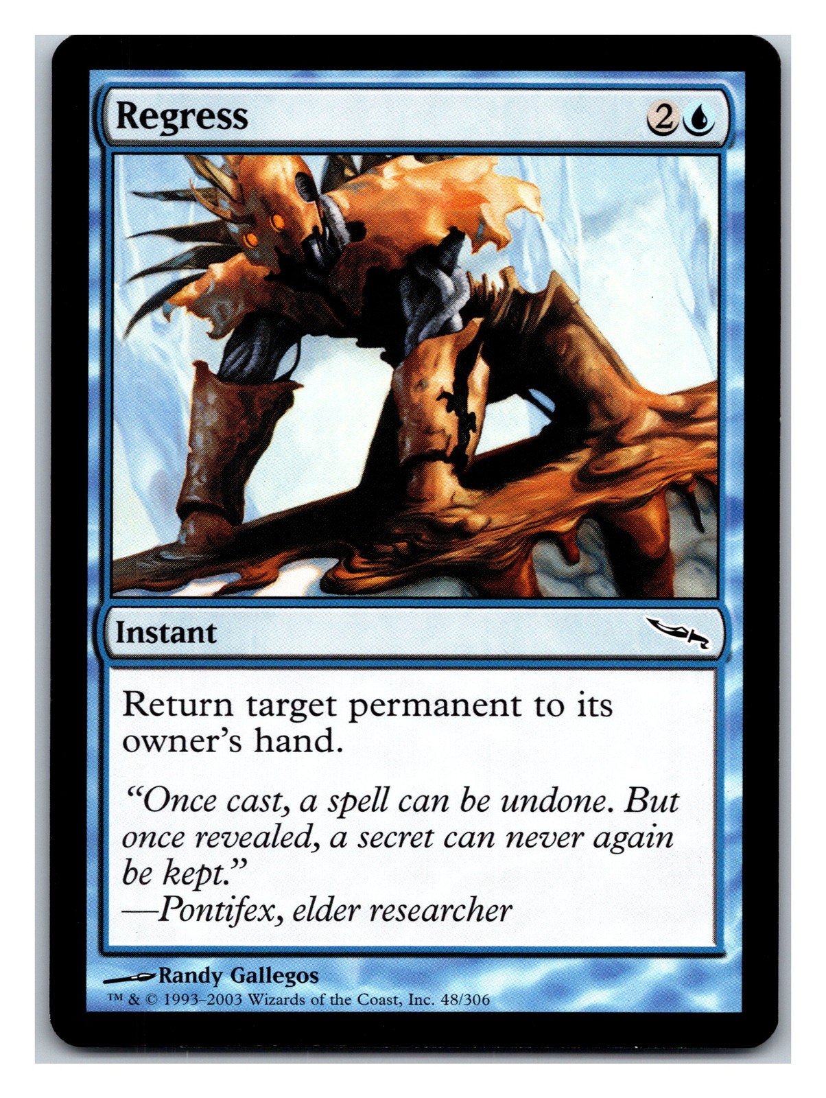 Mirrodin #48 Regress