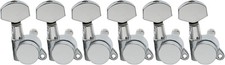 Guitar Locking Tuners Set for Fender Strat Tele Electric Guitar Parts Chrome
