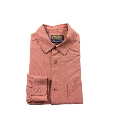Pendleton The Portland Collection Mens M Virgin Wool Button Up USA Made Rare