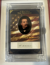 A Word From POTUS 2025 Handwritten Word Grover Cleveland Trading Card