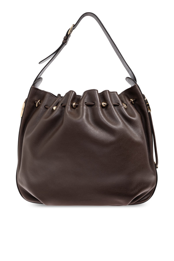 Zimmermann - Women - HALCYON LARGE shoulder bag bucket type - Brown 473590₽