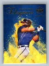Cristian Pache 2021 Panini Diamond Kings ELEGANCE E-10 Baseball Card RC Rookie. rookie card picture