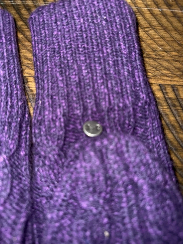 Guantes bajo armadura morados para invierno Foto 2 de 3