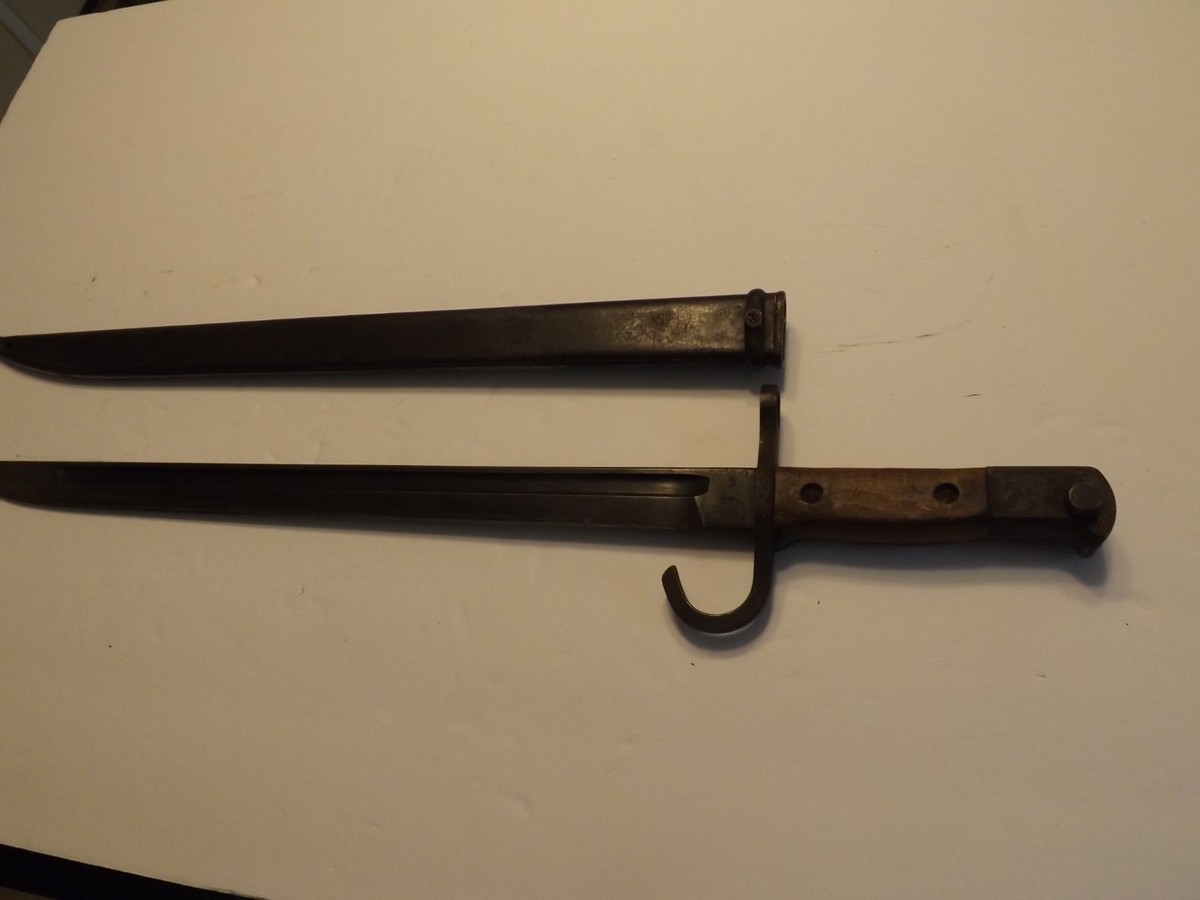 バンタム　163hsb2 169mfm2 267ml2 JAPANESE TYPE 30 BAYONET w/SCABBARD By KK MATSUSHITA KINZOKU-VG | eBay