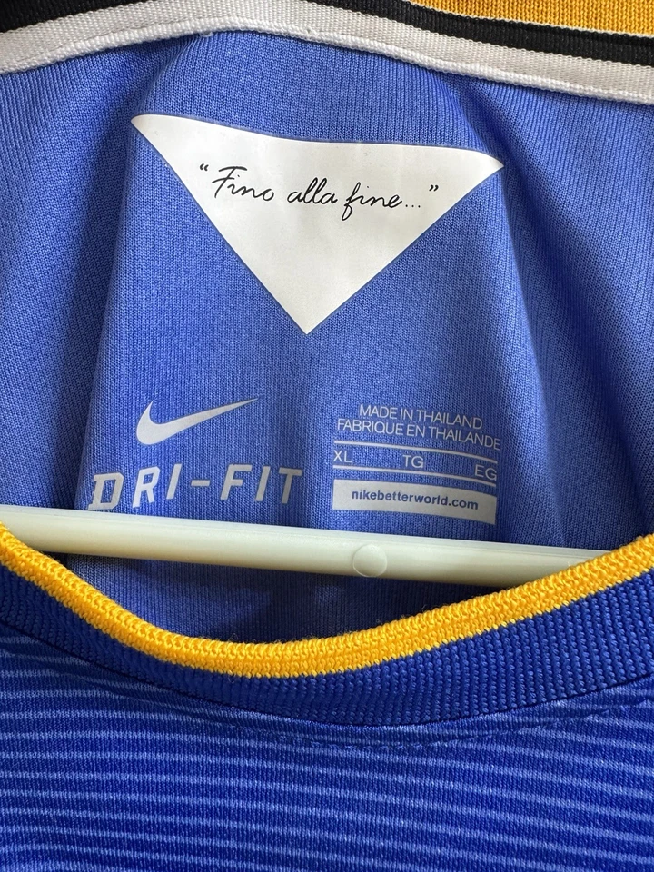 CAMISETA DE FUTBOL JUVENIL 2014 2015 VISITANTE ITALIA CAMISETA DE FUTBOL XL NIKE Foto 3 de 4