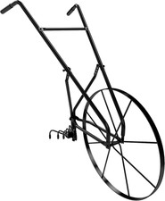 Ergonomic High Wheel Cultivator with Adjustable Handle & Quick Change Tools