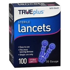 TRUEPLUS LANCETS 30G 100 100 Count Pack of 1 