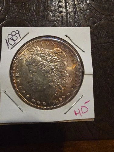 US Coin 1889 O Morgan Silver Dollar AU Lot#bs11