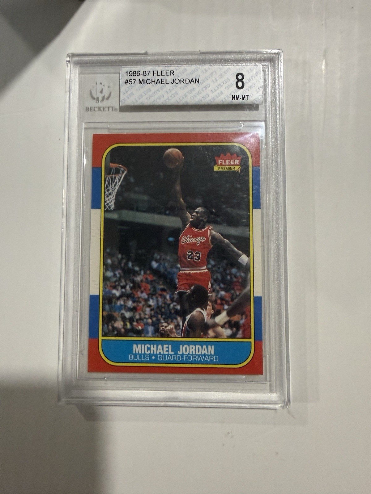 1986-87 Fleer - Michael Jordan #57 (RC)