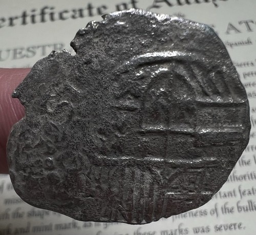 Atocha Shipwreck 8 Reales Silver Cob Philip III Potosi Mint Mel Fisher COA & Tag - 第 6/16 張圖片
