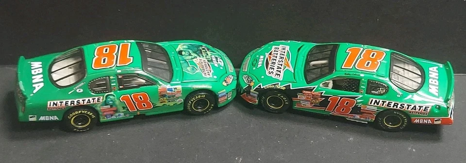 Baterías interestatales Bobby Labonte #18 The Hulk 2003 ACCIÓN 1/64 Nascar (2) ¡LOTE! Foto 3 de 4
