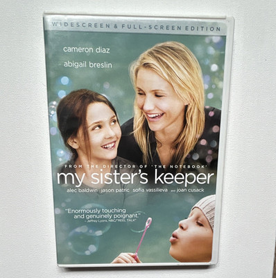 My Sister's Keeper DVD 2009 PG-13 Widescreen/Full Screen 109 Min Drama