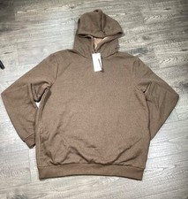 Goodfellow  Co Brown Mens Hooded Sweatshirt L winter wear School Outdoors NWT