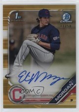 2019 Bowman Chrome Prospect Gold Refractor 11/50 Eli Morgan #CPA-EMO Auto 06l3