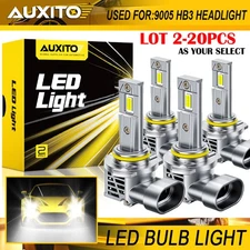 2-20PC AUXITO 9005 LED Headlight Bulb Conversion Kit High White Super Bright M6S