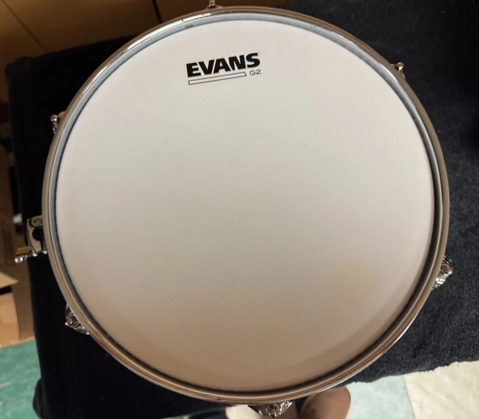 DW Performance Series Mounted Tom - 9 x 12 inch - Pewter Sparkle FinishPly - Image 3 of 4