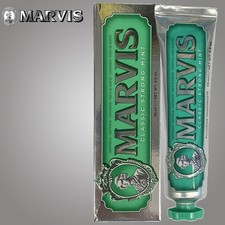 Marvis Classic Strong Mint Luxury Italian Toothpaste 85ml BNIB UK STOCKIST