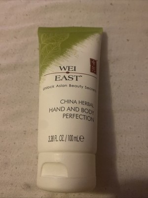 WEI EAST China Herbal Hand And Body Perfection 3.38 oz New Sealed
