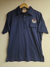 VTG 80s Porsche Parade Chicago '84 Large Shortsleeve Collared Shirt 21x26 LANCER