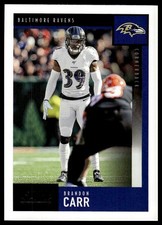 2020 Score Brandon Carr #52