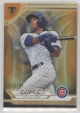 2018 Topps Triple Threads Amber /199 Addison Russell #34