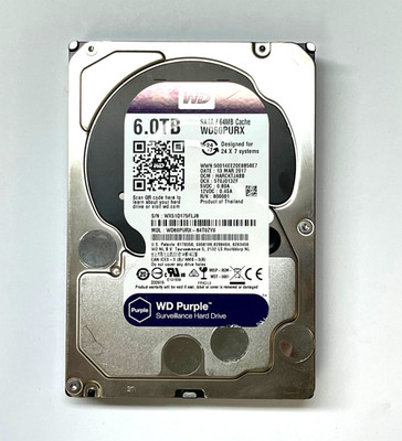 6TB Sata 3.5'' WD Purple WD60PURX - WD60PURZ