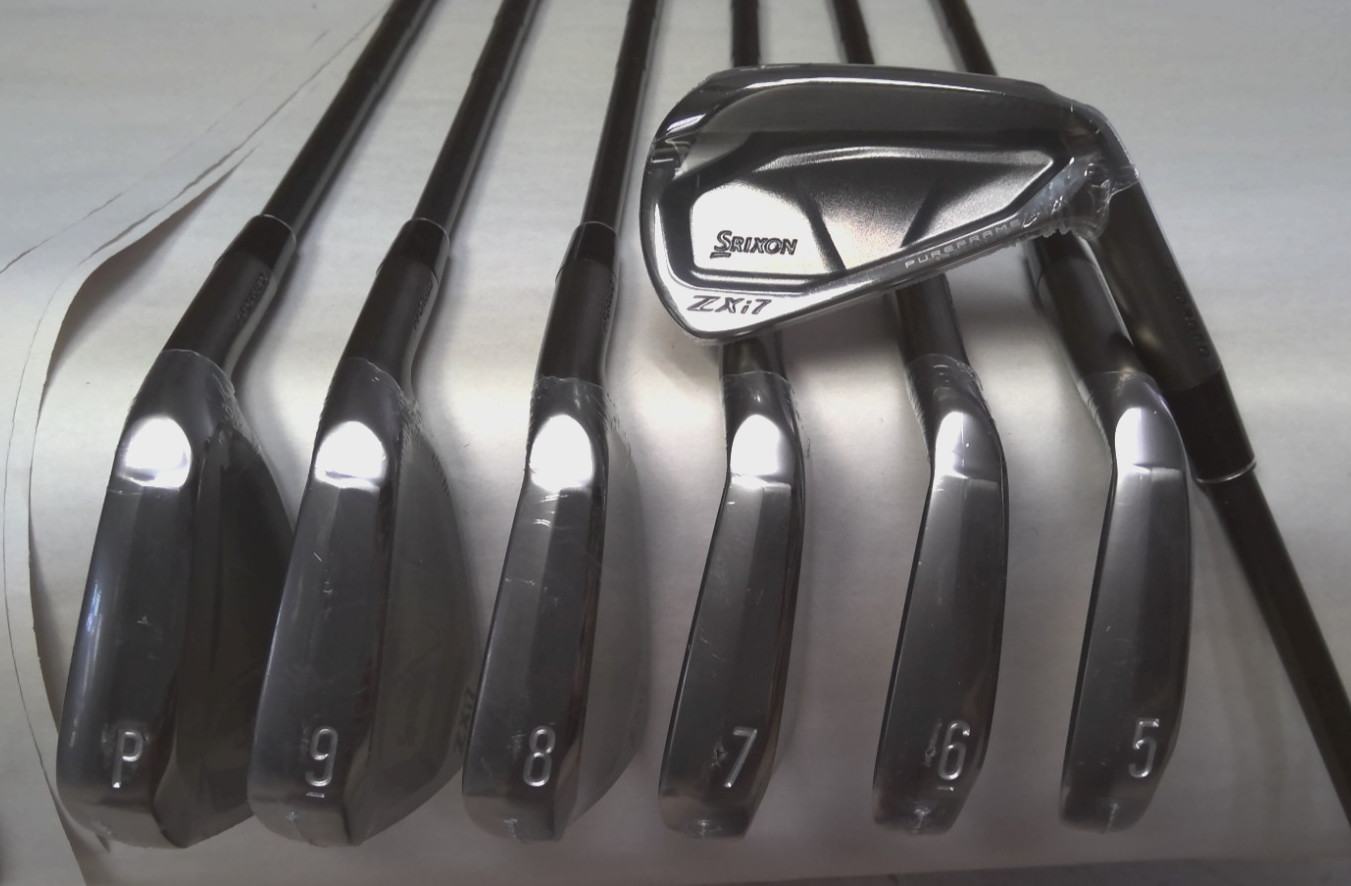 NEW 2026 SRIXON ZXi7 BLACK CHROME IRON SET 4-PW  /  DG MID 115 X100 X-STIFF
