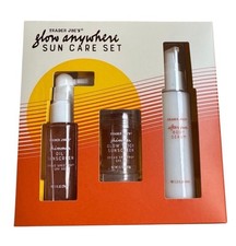 Trader Joe's Glow Anywhere Sun Care Set Shimmer Sunscreen Viral LIMITED