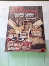 2set BASIC BASKET WEAVING 7726 Plaid By Nellann Roberts 1983 7778 Plai Egg