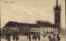 Namesti ~ Klatovy Czech Republic ~ vintage postcard c1910