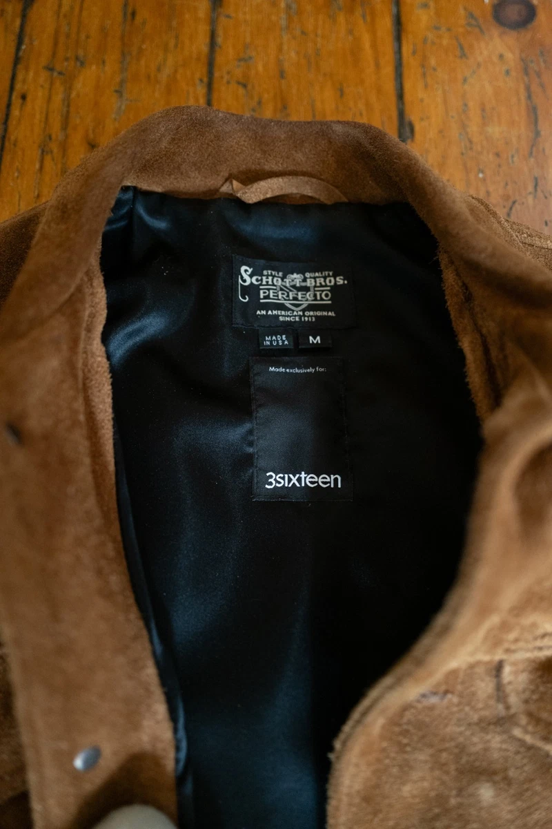 Schott x 3sixteen Tipo 3 - Cobre Desbastado - Mediano