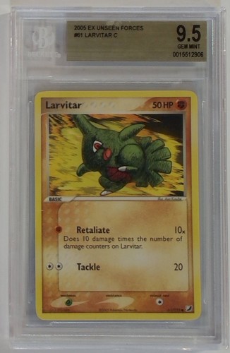 Larvitar graded BGS 9.5 for sale on eBay
