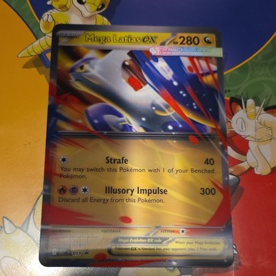 Pokémon Jumbo Mega Latias EX 011 Me: Mega Evolution Promo Holo Dragon Card