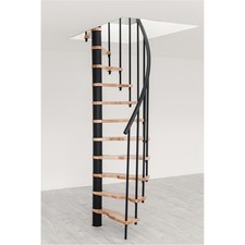 Minka Spindeltreppe Suono Smart 38-305,5cm Geschosshöhe Wendeltreppe Treppe