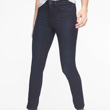 ATHLETA Overdye Wash Sculptek Skinny Mid Rise Denim Jean Pants Bottoms Size 2P