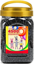 Pony Beads 4500Pcs Black , Beads for Jewelry Making, Crafts, Beading Supplies, A
