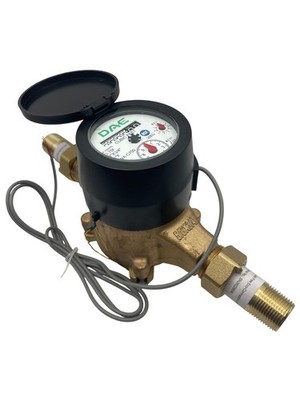 DAE PD-75f 3/4'' LeadFree NSF61 IP68 Positive Displacement Water Meter,Cubic Feet