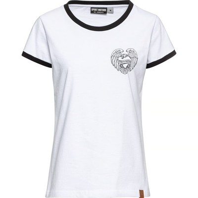 Spirit Motors Damen T-Shirt Speeding Up Sarah   100% Baumwolle   Biker-Design