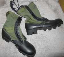 Orig. US Jungle Boots Oliv/Black Panamasohle Gr. 7 R Hot Weather