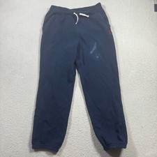 Polo Ralph Lauren Sweatpants Boys L 14-16 Navy Blue Good Pony Logo Joggers