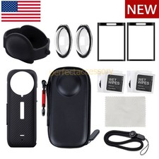 Camera Protective Cover Accessories Kit For Insta360 X4 Screen Film Lens Guard