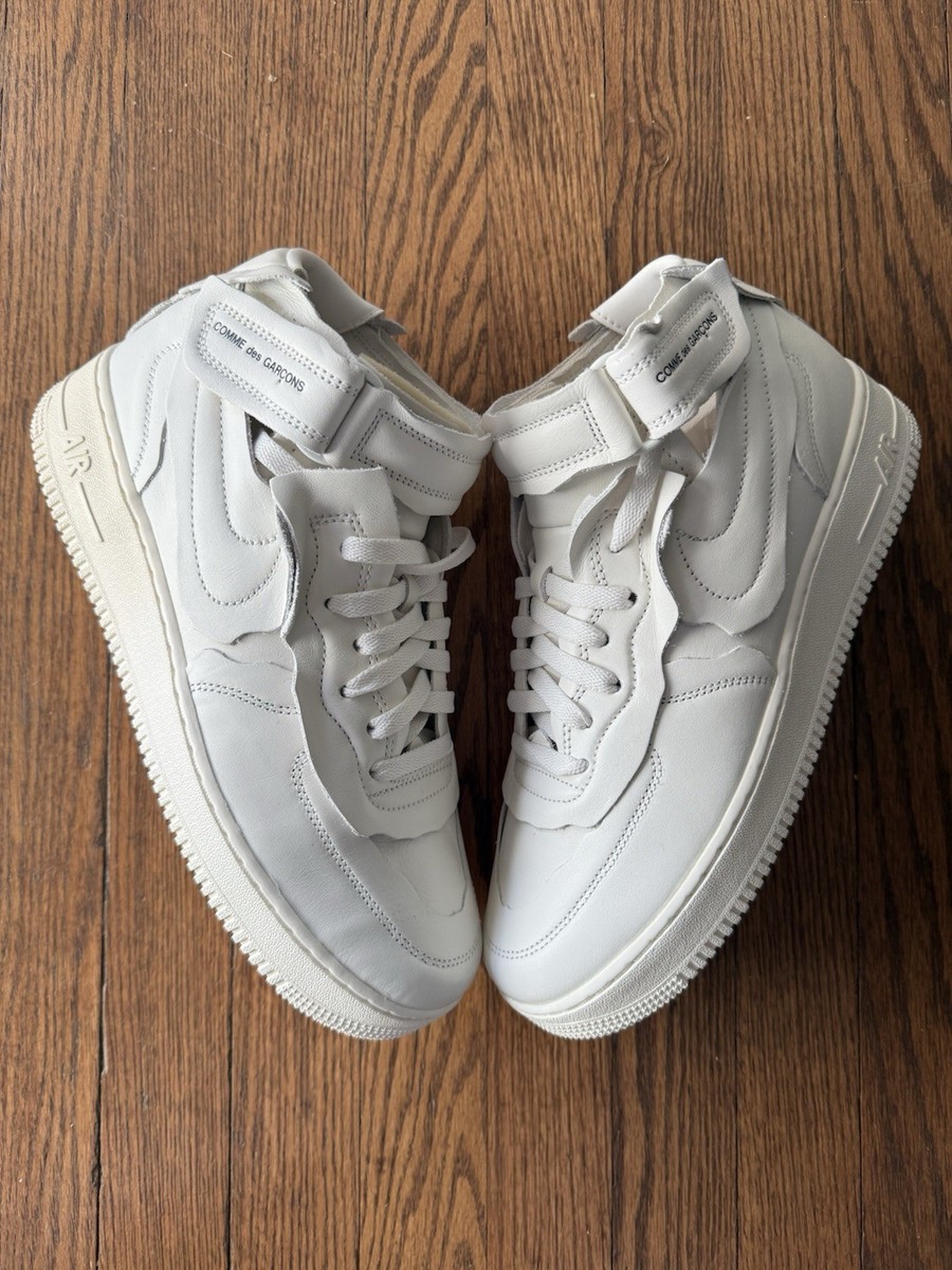 Nike x Comme Des Garçons Air Force 1 Mid Size 10 DC3601-100 NEW | eBay Nike x Comme Des Garçons Air Force 1 Mid Size 10 DC3601-100 NEW | eBay