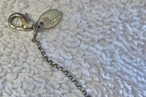 Engraved LIA SOPHIA 20” Gold Tone Charm NECKLACE "JE TAIME" I LOVE YOU PENDANT - Picture 8 of 8
