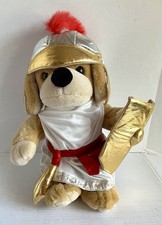 FAO Schwarz 16 Patrick the Pup Gladiator Plush Stuffed Animal Roman Solider