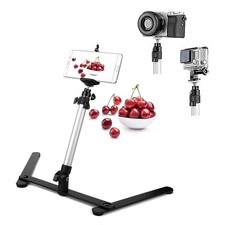Photo Copy Pico Projector Stand Overhead Phone Mount Adjustable Tabletop Teac...