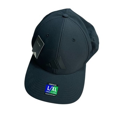 NWT Adidas Men's L/XL Black ClimaCool Stretch Fit Cap Breathable