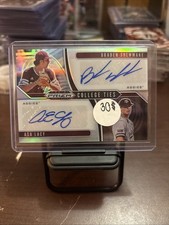 2020  Prizm Draft Picks - College Ties Autographs Asa Lacy, Braden Shewmake